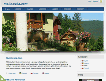 Tablet Screenshot of malinowka.com